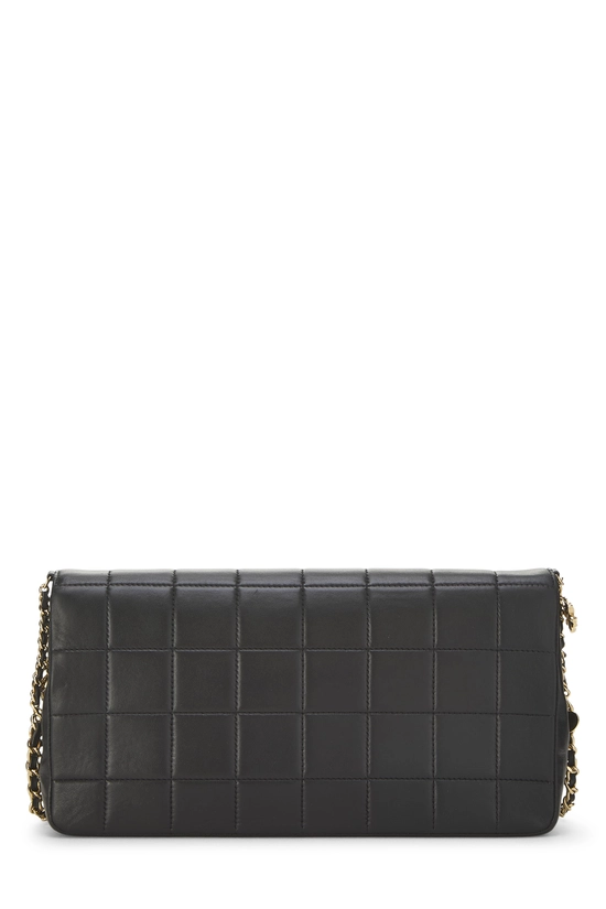 Black Lambskin Chocolate Bar Lucky Charms Flap Bag, , large image number 3