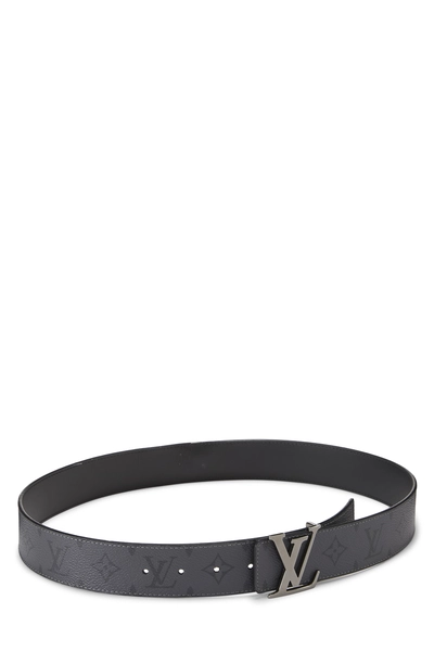 Monogram Eclipse Reversible Initiales Ceinture 85, , large