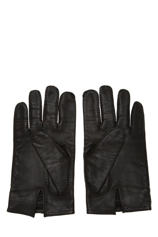 Black Lambskin Gloves, , large image number 1