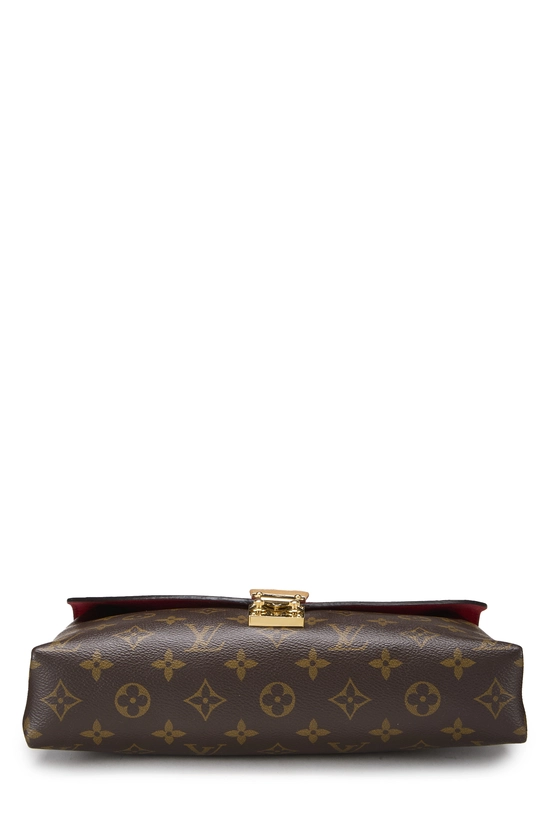 Red Monogram Canvas Pallas Chain Bag, , large image number 4