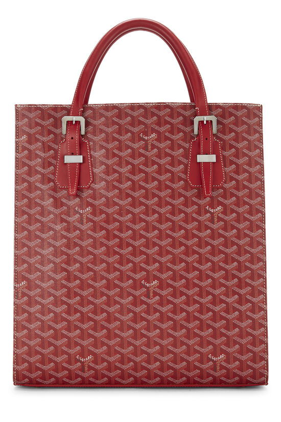 Red Goyardine Canvas Comores, , large image number 3