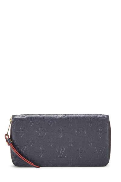 Bleu Infini Monogram Empreinte Zippy Wallet