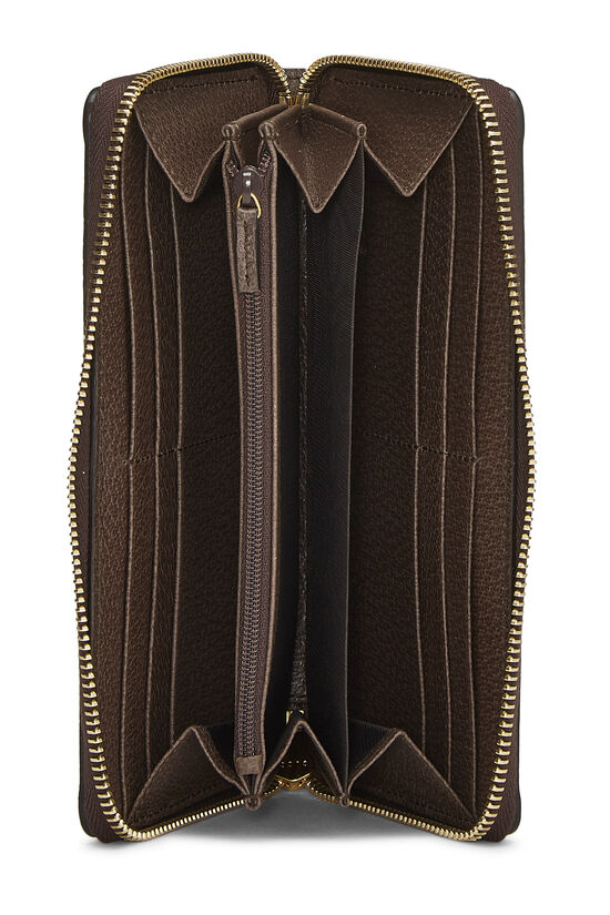 Original GG Supreme Canvas Ophidia Zip Wallet, , large image number 3