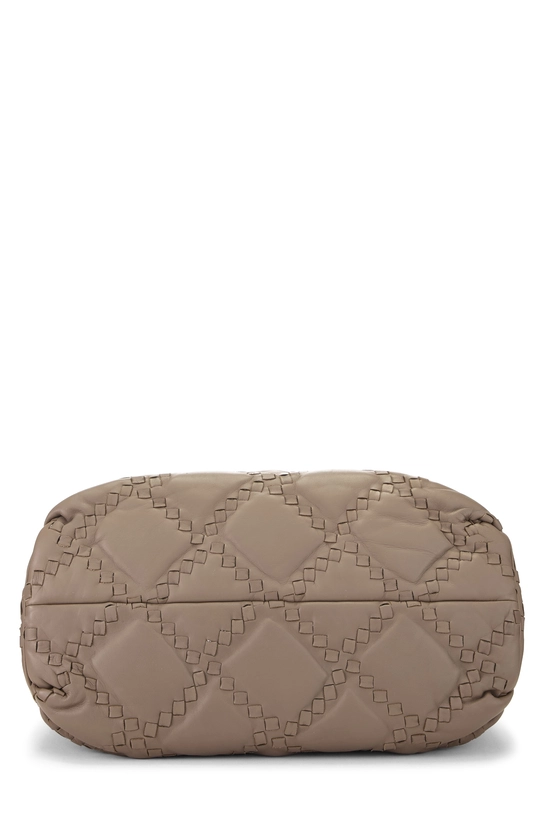 Grey Intrecciato Convertible Tote, , large image number 4