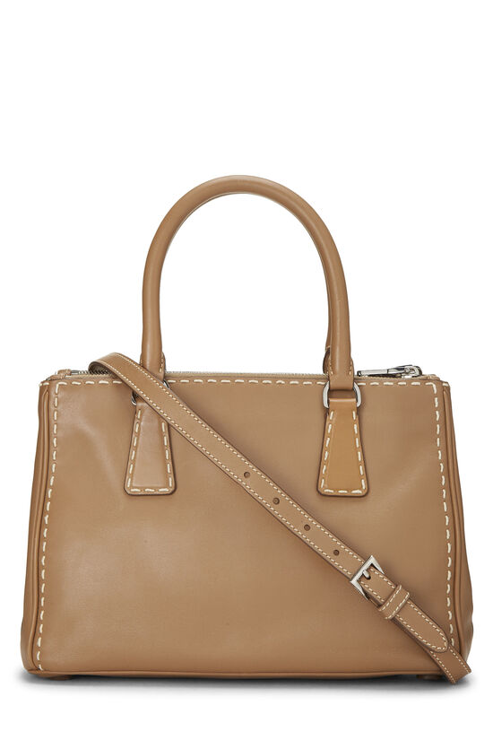 Brown City Calfskin Galleria Tote Small, , large image number 3