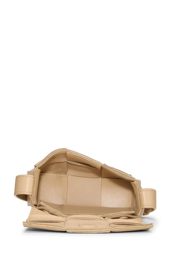 Beige Maxi Intrecciato Candy Cassette Crossbody, , large image number 5