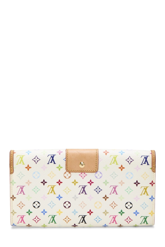 Takashi Murakami x Louis Vuitton White Monogram Multicolore Sarah Noeud, , large image number 2