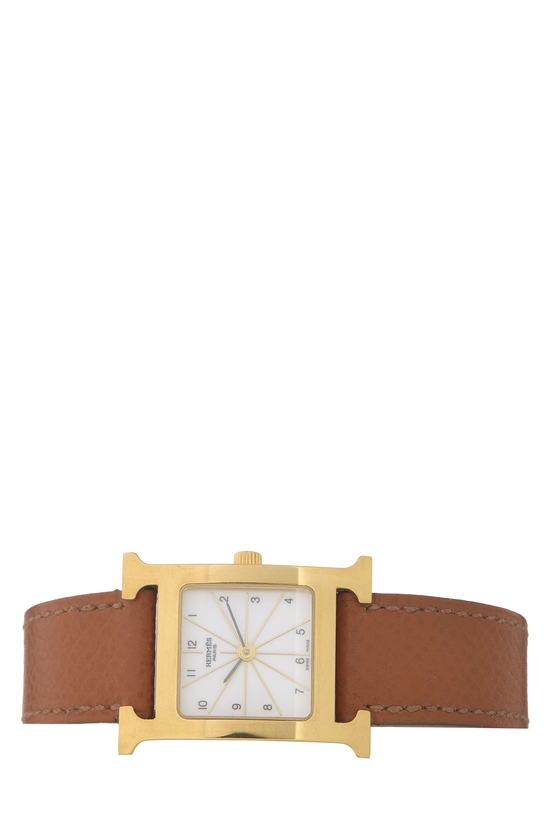 Brown Heure H Watch Small, , large image number 3