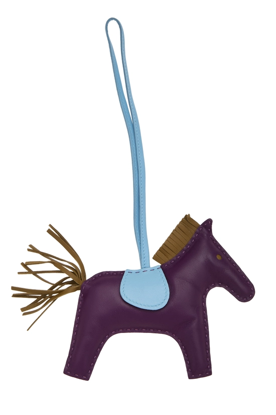 Multicolor Lambskin Rodeo Bag Charm MM, , large image number 1