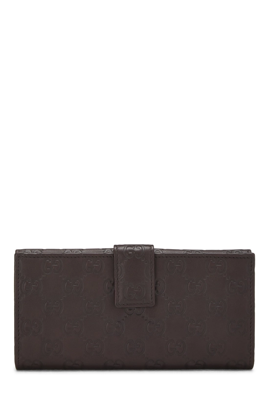 Brown Guccissima Continental Wallet, , large image number 2