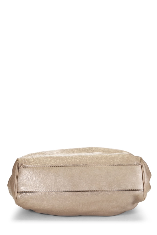 Pink Metallic Leather Sukey Tote, , large image number 4