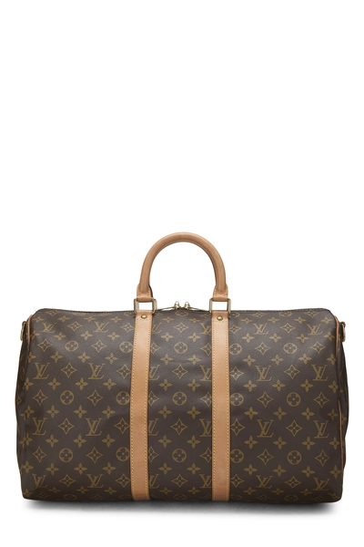 Monogram Canvas Keepall Bandouliere 45