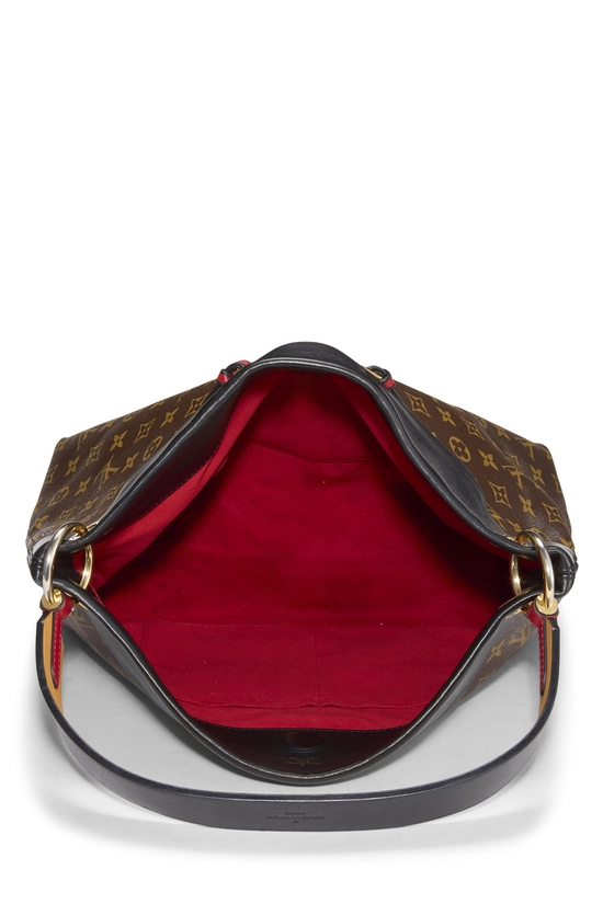 Black Monogram Canvas Tuileries Hobo, , large image number 5