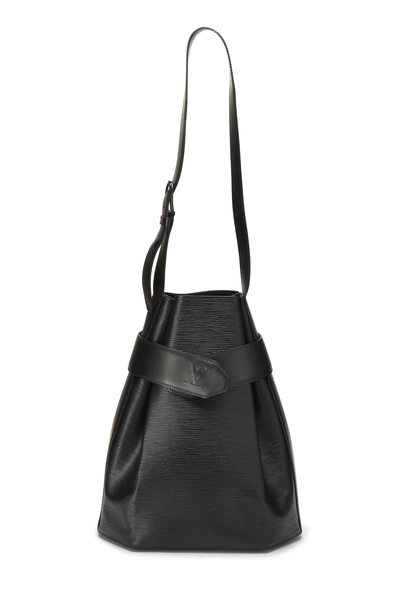 Louis Vuitton Black Epi Sac D'epaule GM