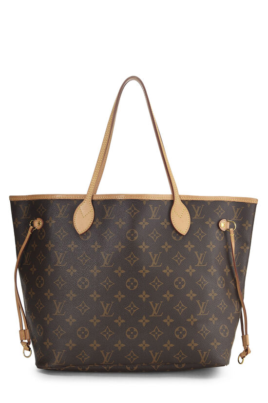 Pink Monogram Canvas Neverfull MM NM, , large image number 1