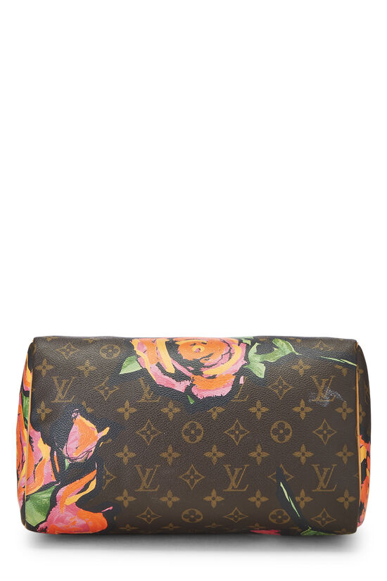 Stephen Sprouse x Louis Vuitton Monogram Roses Speedy 30, , large image number 6