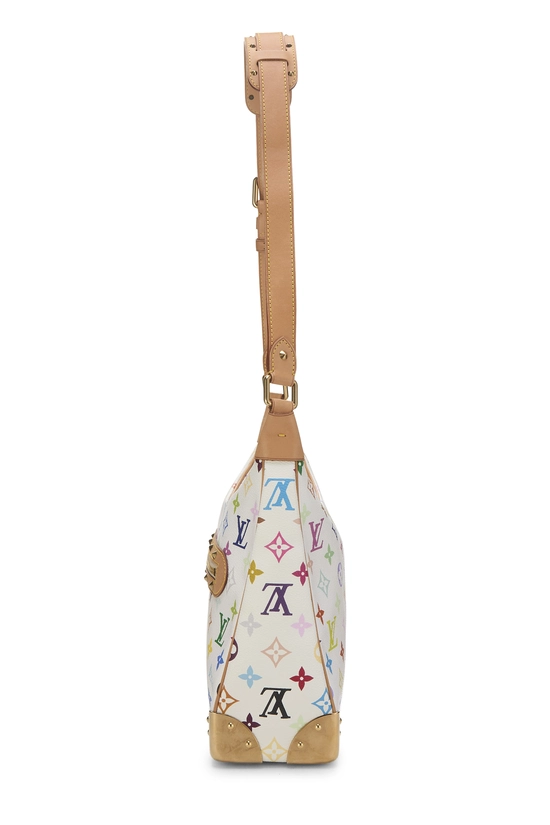 Takashi Murakami x Louis Vuitton White Monogram Multicolore Boulogne, , large image number 2