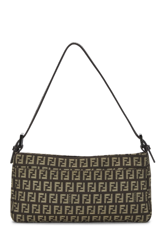 Brown Zucchino Canvas Shoulder Bag, , large image number 0