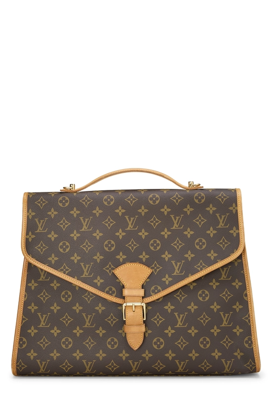 Monogram Canvas Beverly Briefcase GM, , large image number 0