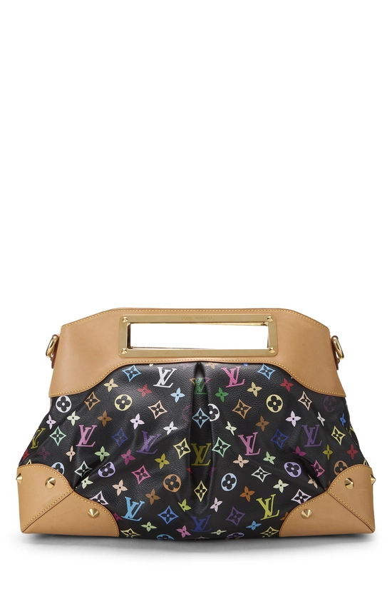 Takashi Murakami x Louis Vuitton Black Monogram Multicolore Judy GM, , large image number 0