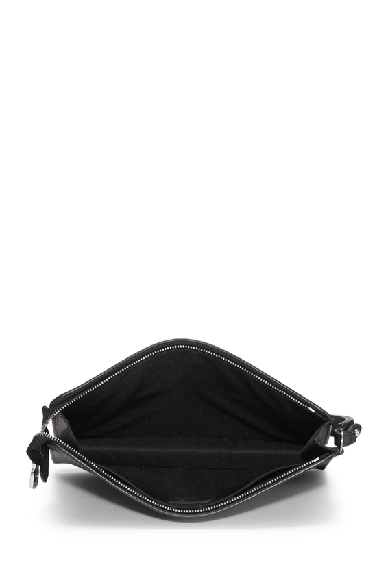 Pre-Owned Black Damier Infini Stand Pouch QJA5PDBFKB001