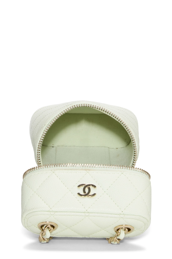 Green Caviar Leather Phone Holder, , large image number 5