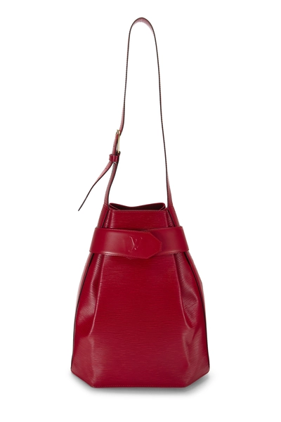 Louis Vuitton Carmine Red Sac D'Epi Depaule GM — photo 1