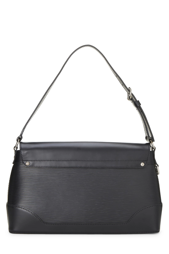 Black Epi Leather Bagatelle PM, , large image number 3