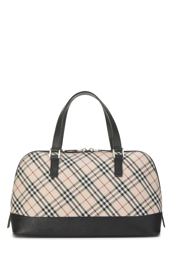Black House Check Jacquard Dome Handbag, , large image number 3