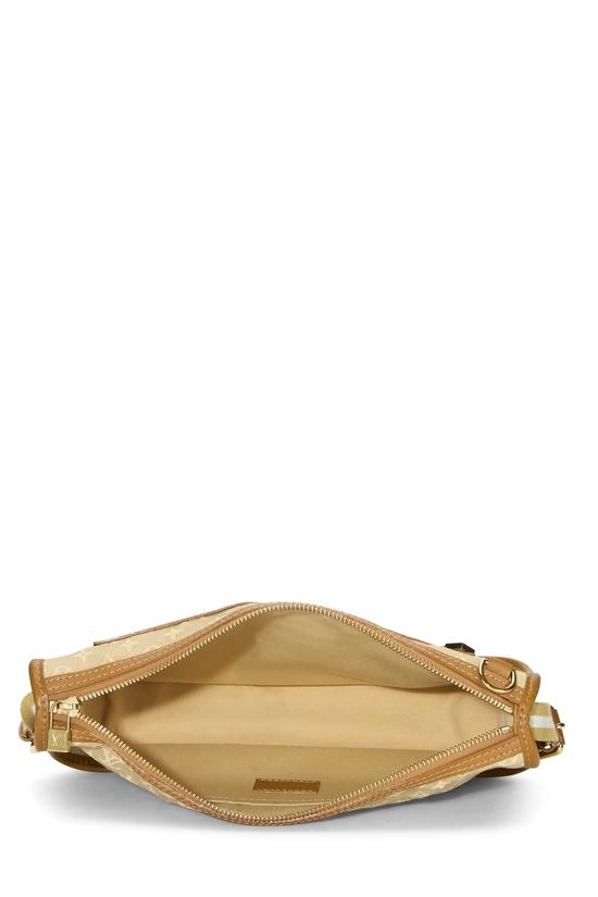 Beige Monogram Mini Lin Pochette Kathleen , , large image number 5