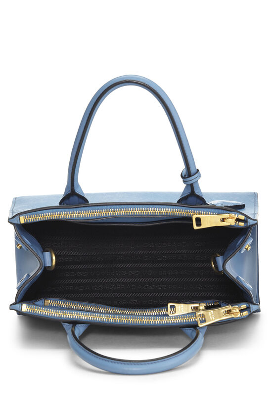 Blue Saffiano Paradigme Bag Small, , large image number 5