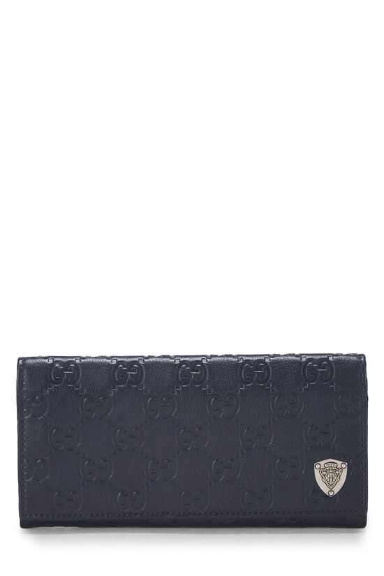 Blue Microguccissima Wallet, , large image number 0