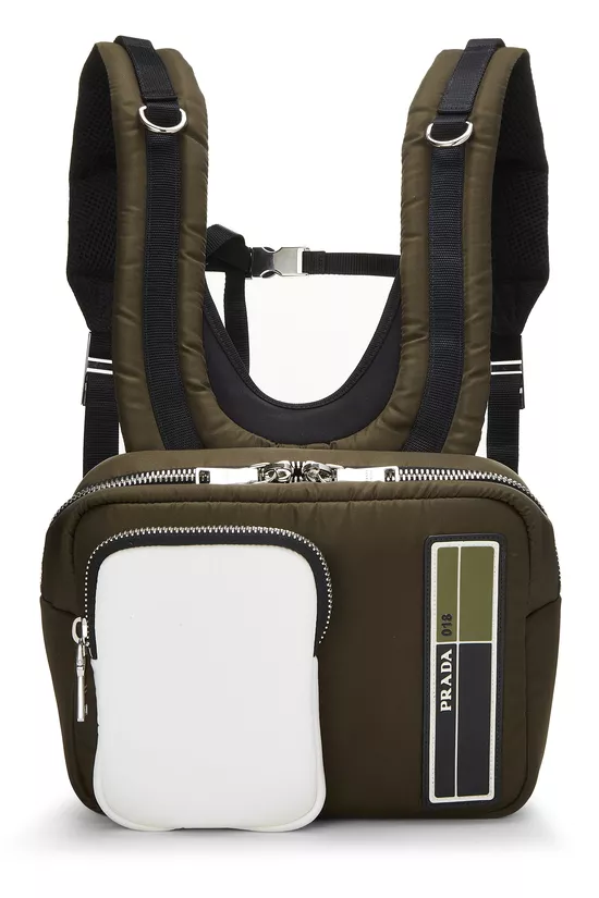 Multicolor Nylon Tech Backpack, , large image number 0