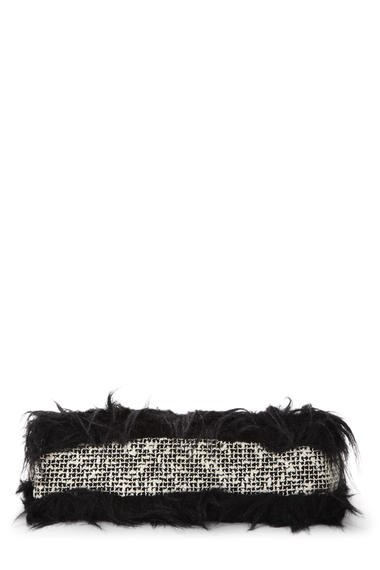 White Tweed Flap Bag Maxi, , large image number 4