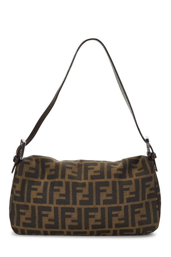 Brown Zucca Canvas Baguette, , large image number 3