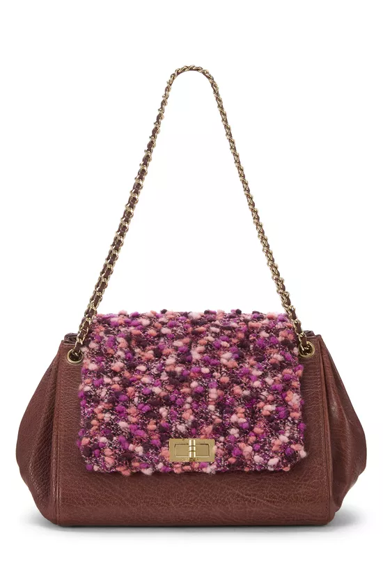 Pink Calfskin Reissue Accordion Flap Bag, , large image number 0