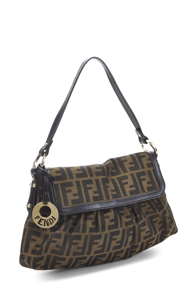 Fendi Brown Zucca Canvas Chef Small — photo 2