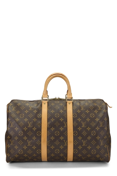 Monogram Canvas Keepall 45