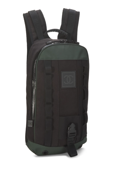 Chanel Black Sportline Backpack — photo 2
