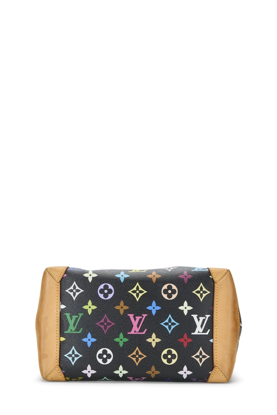 Takashi Murakami x Louis Vuitton Black Monogram Multicolore Audra, , large image number 4
