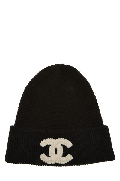 Black Cashmere Beanie