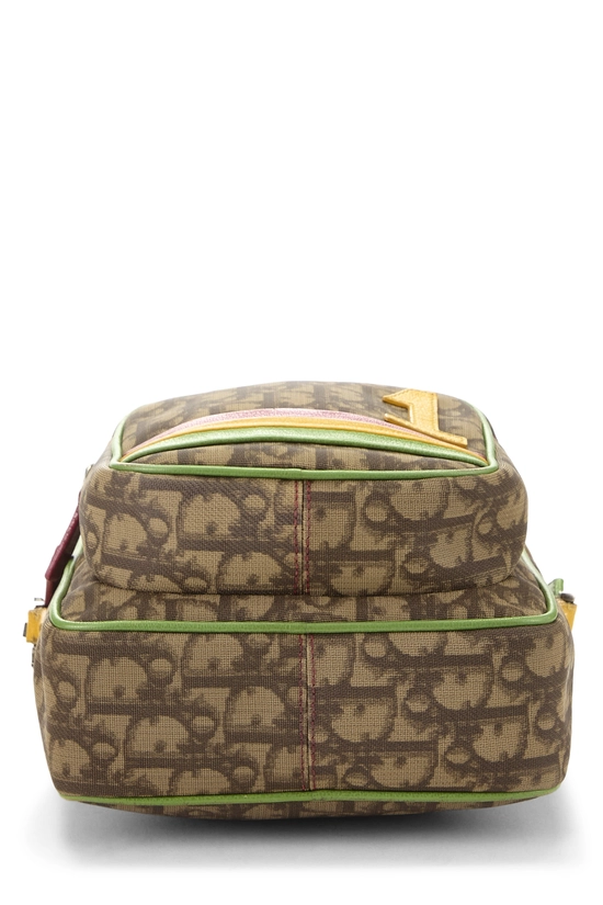 Brown Trotter Coated Canvas Shoulder Bag Mini, , large image number 4