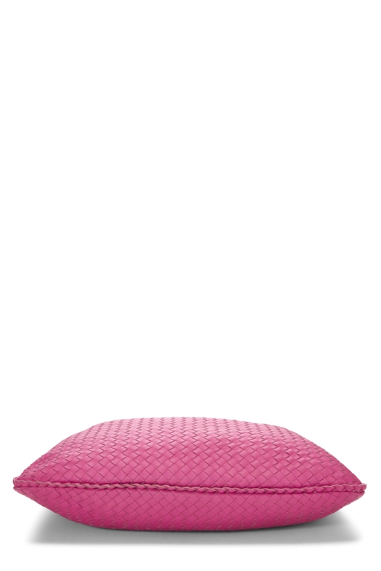 Pink Intrecciato Veneta Hobo Large, , large image number 4