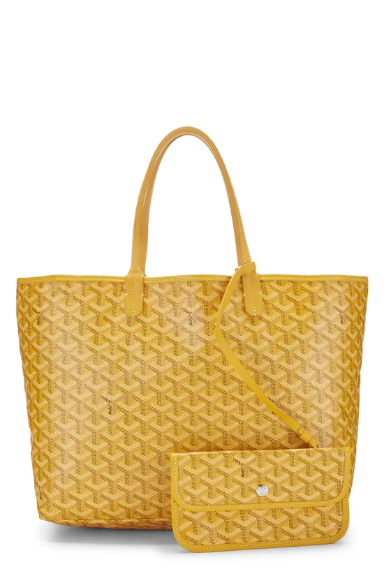 Yellow Goyardine Canvas Saint-Louis PM, , large image number 3