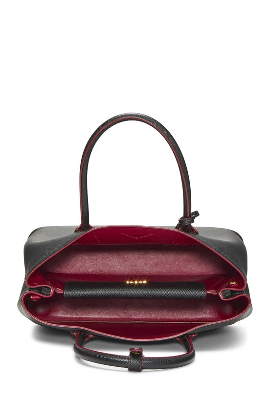Black Saffiano Double Bag Medium, , large image number 5