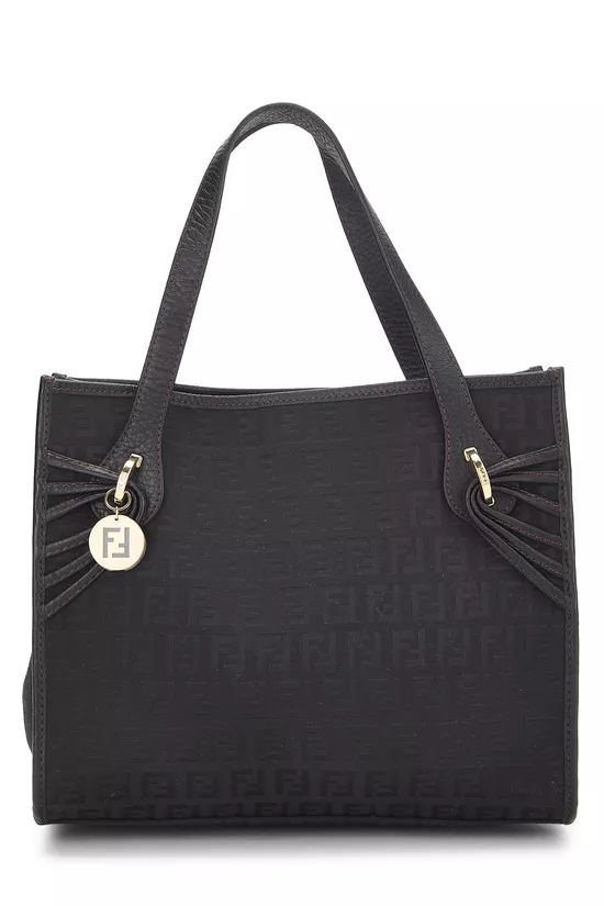 Black Zucchino Canvas Tote Small, , large image number 0