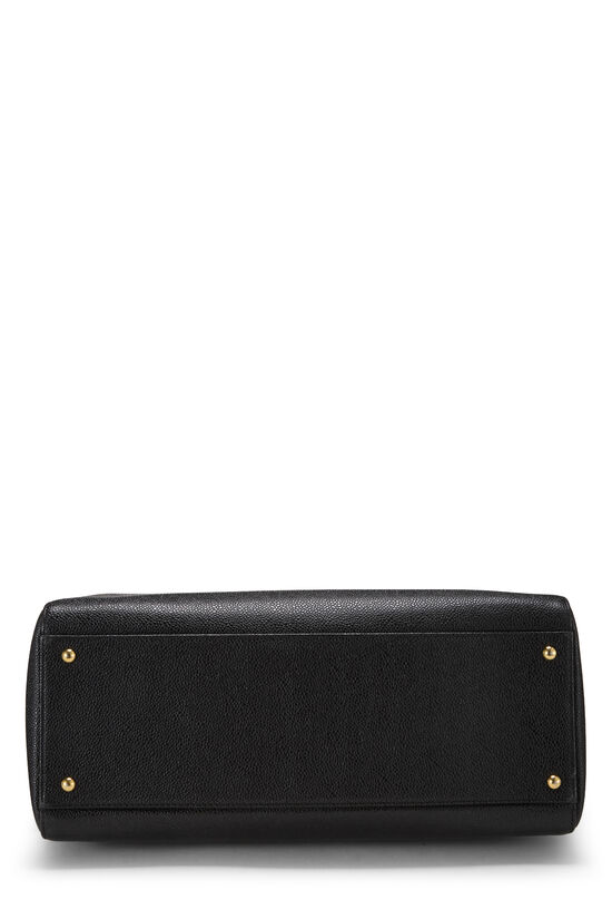 Black Caviar Zip Tote Small, , large image number 4