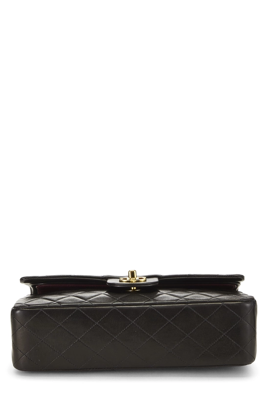 Black Quilted Lambskin Classic Double Flap Medium, , large image number 4