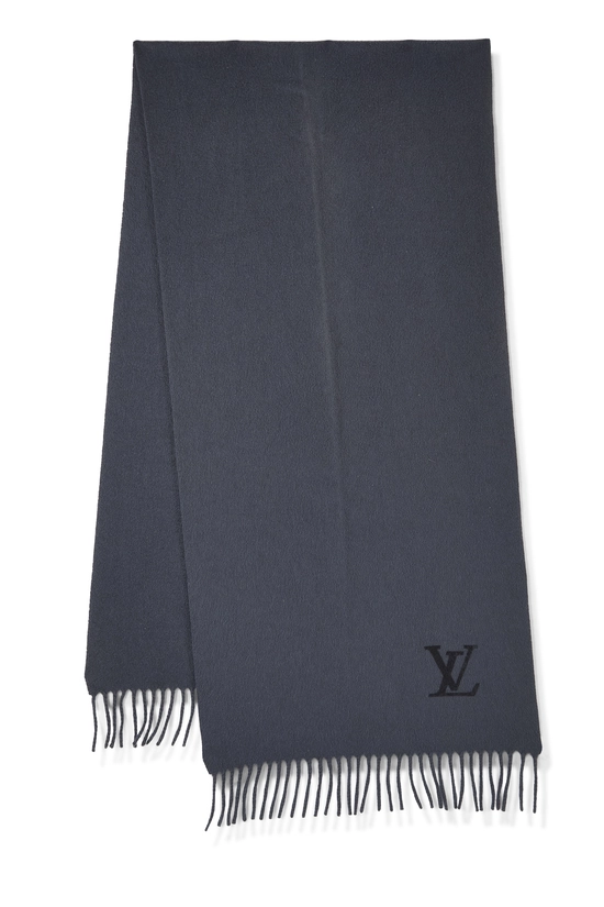 Grey Cashmere Scarf, , large image number 0