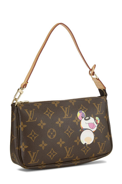 Takashi Murakami x Louis Vuitton Monogram Canvas Panda Pochette Accessoires, , large